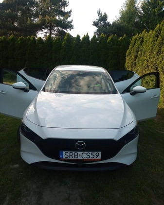 Mazda 3 cena 92900 przebieg: 11000, rok produkcji 2019 z Jordanów małe 16